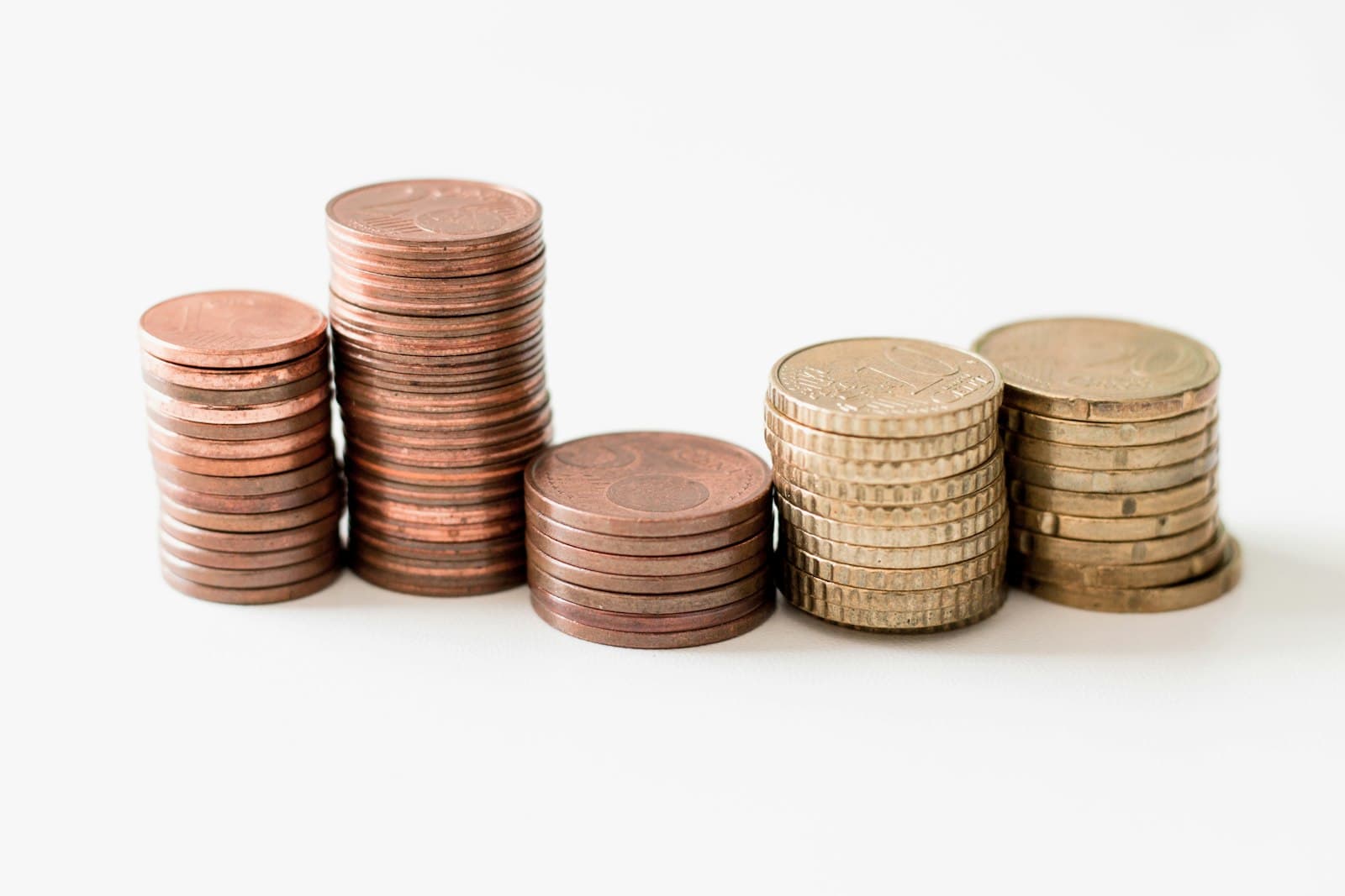 Stacked gold coins representing financial analysis and investment rigor